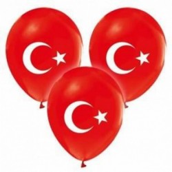 Türk Bayrağı Balon 100 Ad